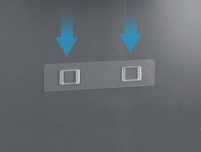 "Adhesive Mounting Strip for 3-Cup Toothbrush Holder"